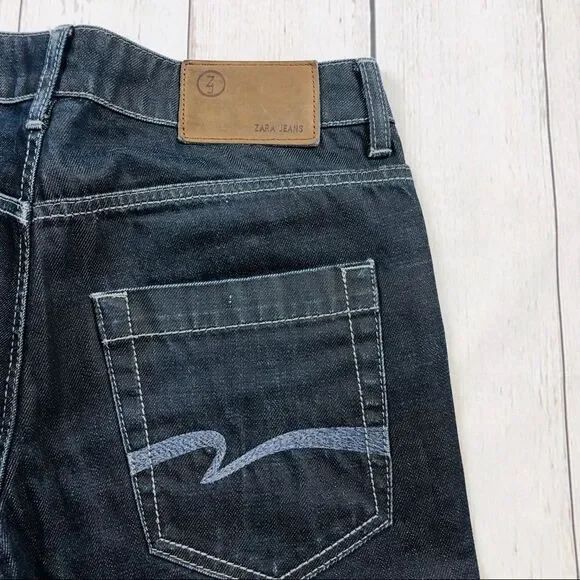 Zara Dark Wash Skinny Jeans Size 31 inseam… - Picture 7 of 9